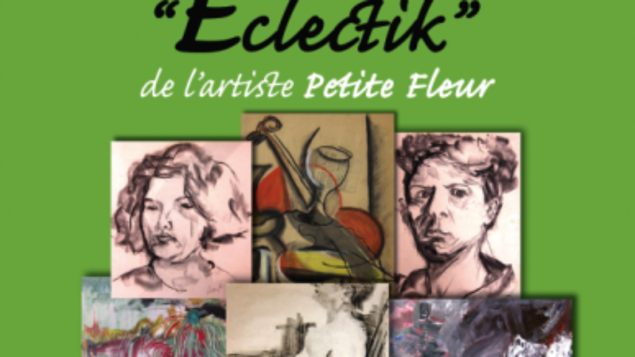 Affiche de l'exposition "Eclectik" de France Quenneville