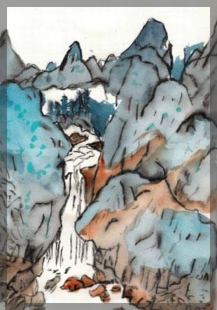 Atelier de peinture gestuelle avec Mme Zhang