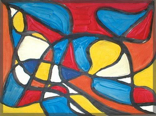 Atelier de peinture gestuelle avec M. Gill Plasse